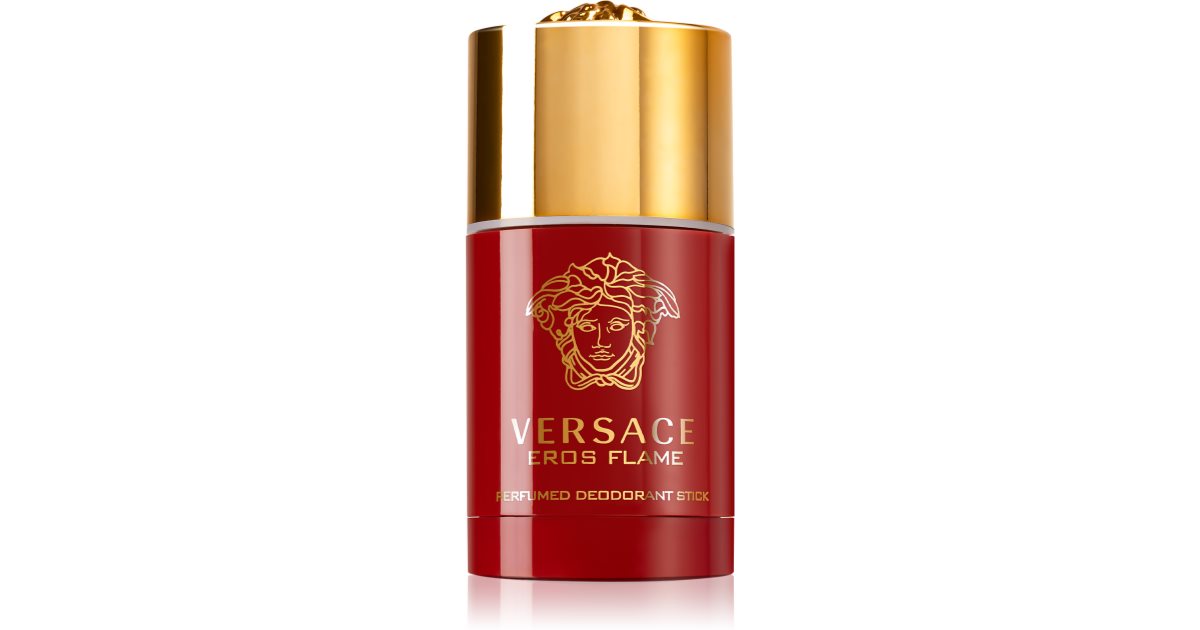 Versace Eros Flame deodorant stick in box for men 75 ml