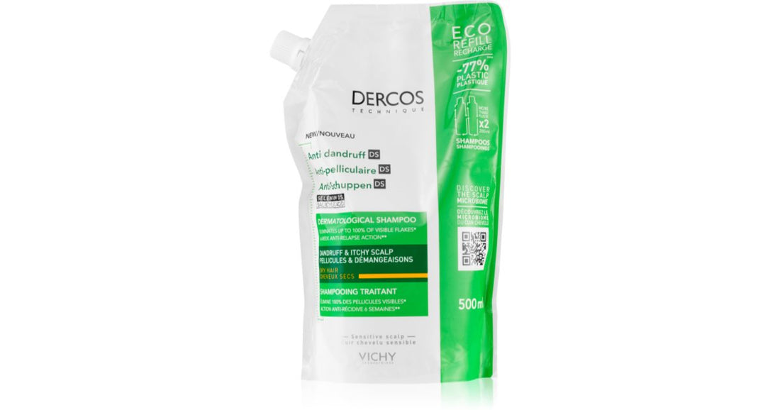 Vichy Dercos anti-dandruff shampoo for dry hair 390 ml