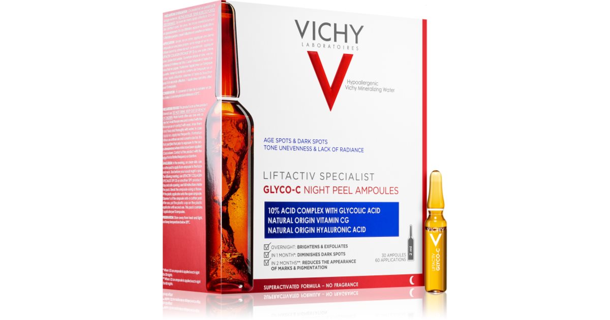 Vichy Liftactiv Specialist Glyco-C Anti-stain night vials 30 x 2 ml