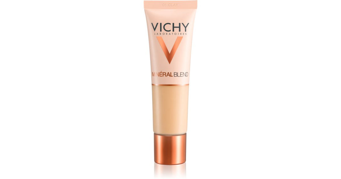 Vichy Minéralblend Naturally Covering Hydrating Foundation Color 19 Umber 30ml