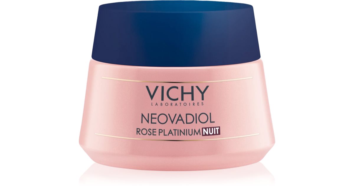 Vichy Neovadiol Rose Platinium Illuminating and Regenerating Night Cream for Mature Skin 50 ml