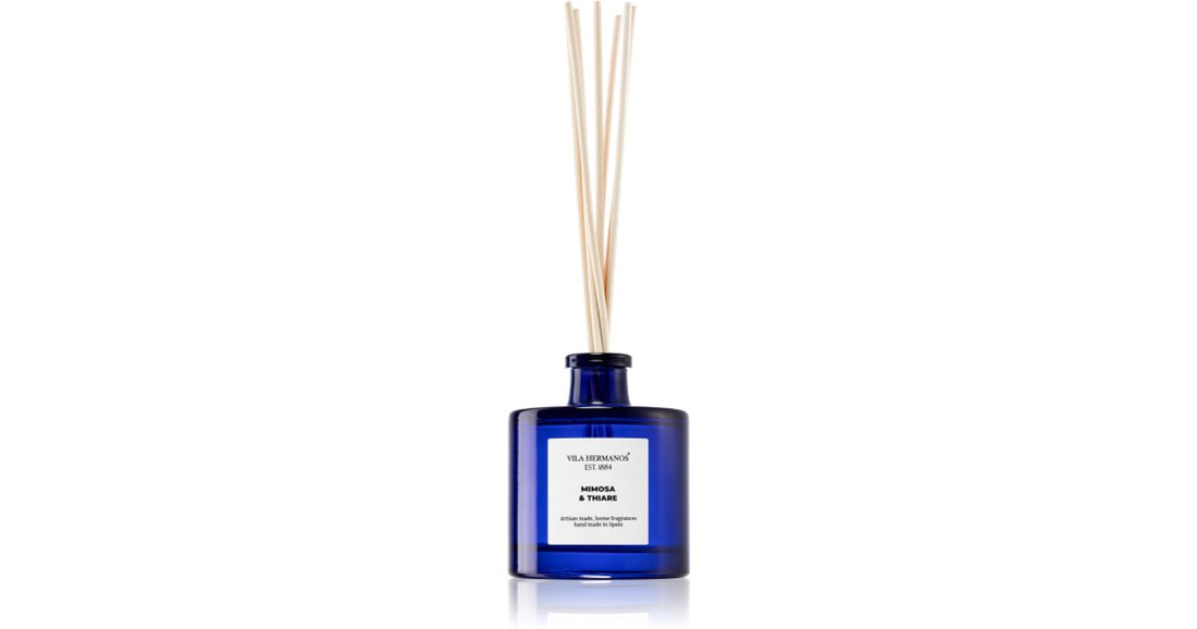 Vila Hermanos Apothecary Cobalt Blue Mimosa &amp; Thiare Aroma Diffuser 3000ml