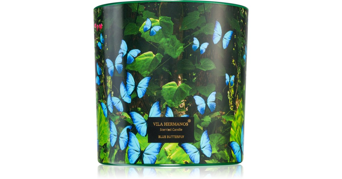 Vila Hermanos Jungletopia Blue Butterfly scented candle 620 g