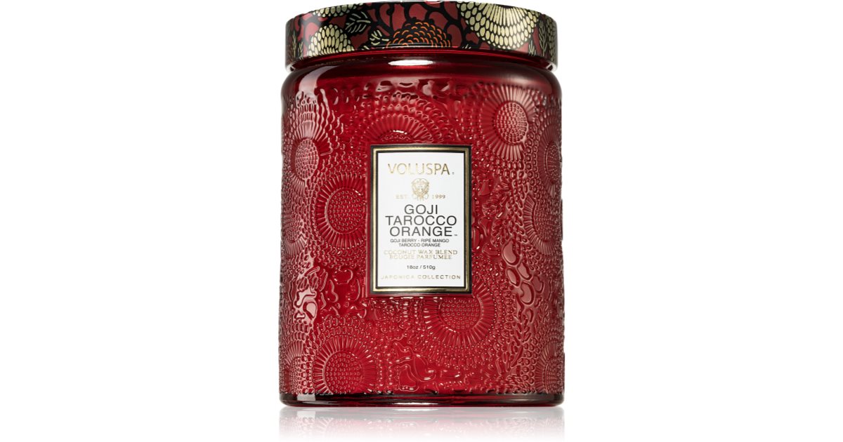 VOLUSPA Japonica Goji Orange Tarocco 510 g candle