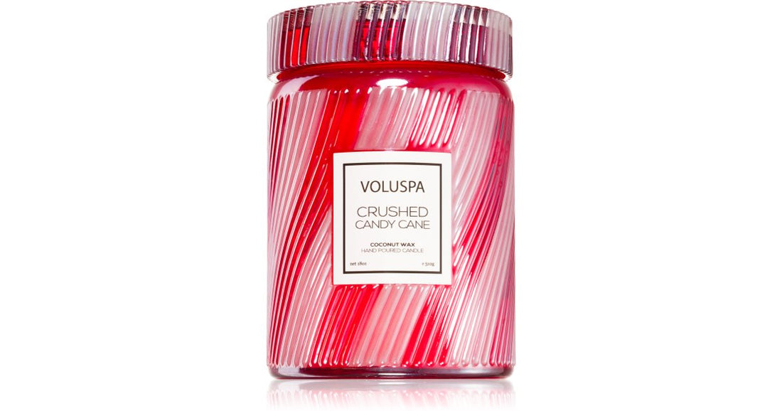 VOLUSPA Japonica Holiday Crushed Candy Cane scented candle 510 g