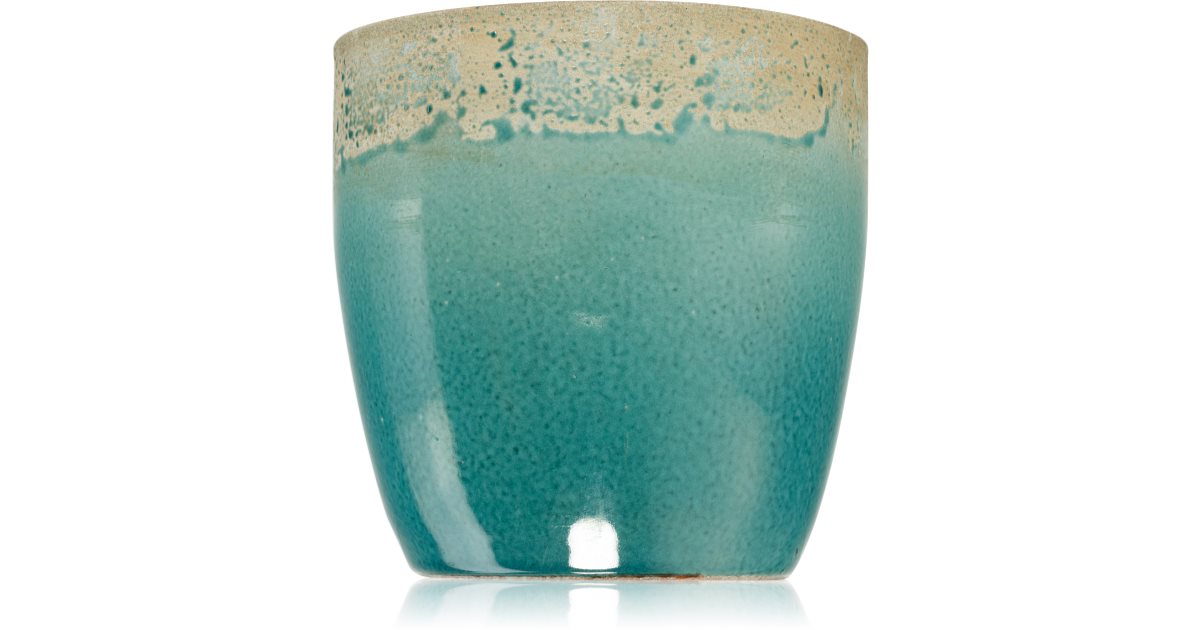 Wax Design Degrade Teal Basilque outdoor candle 13 cm