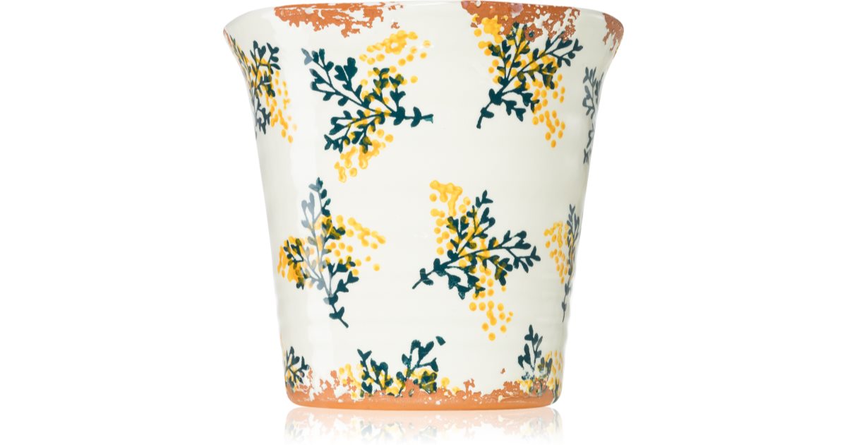 Wax Design Garden Yellow Citronella Outdoor Candle I. 14x14 cm