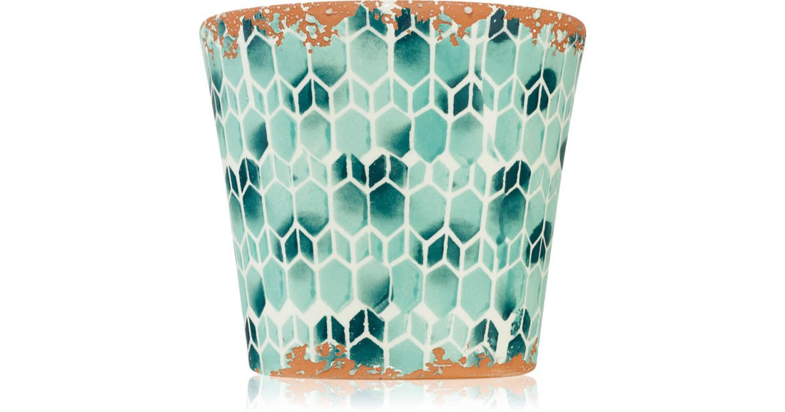 Wax Design Modernist Fig &amp; Basil scented candle 14cm