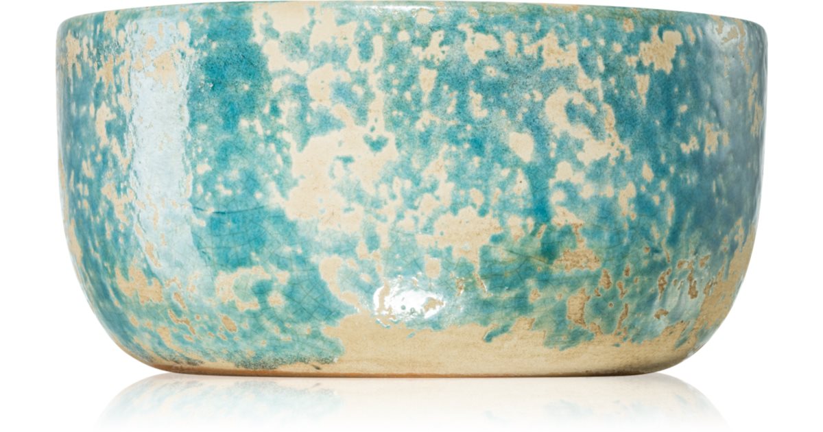 Wax Design Rustic Jade Citronella Scented Candle 11x23cm