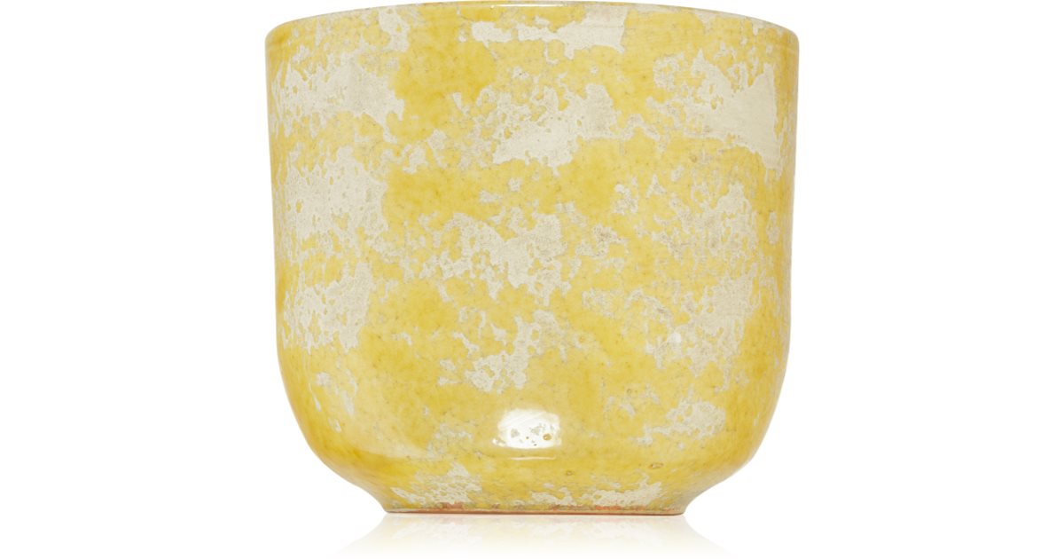 Wax Design Rustic Yellow Citronella 14x12.5 cm candle