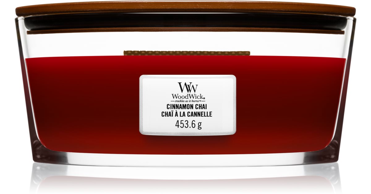 Woodwick Cinnamon Chai 453 g candle