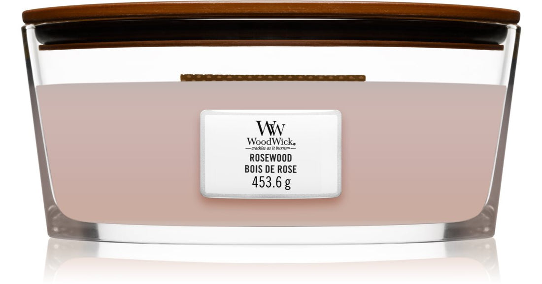 Woodwick Rosewood 16oz Candle