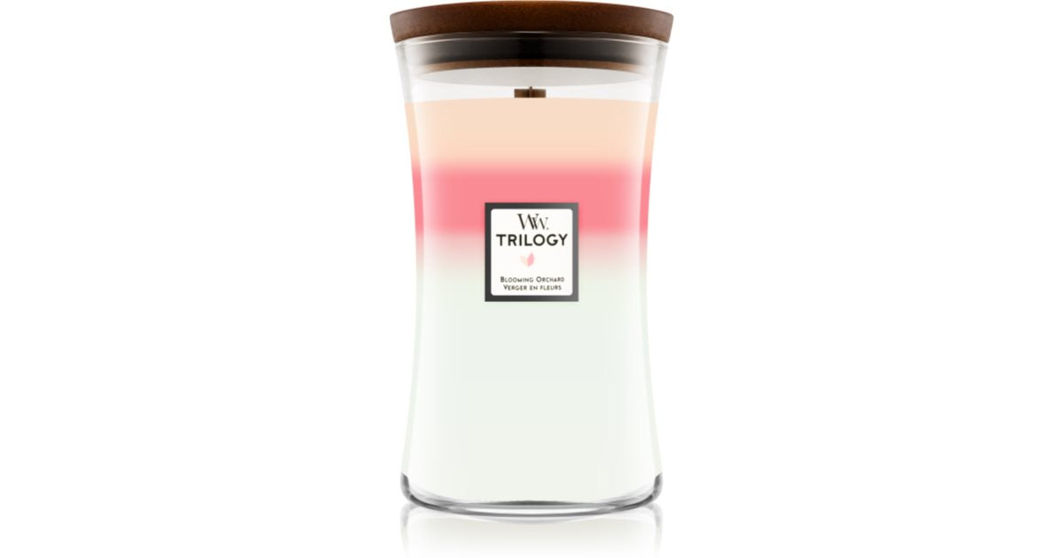 Woodwick Trilogy Blooming Orchard 609.5g candle