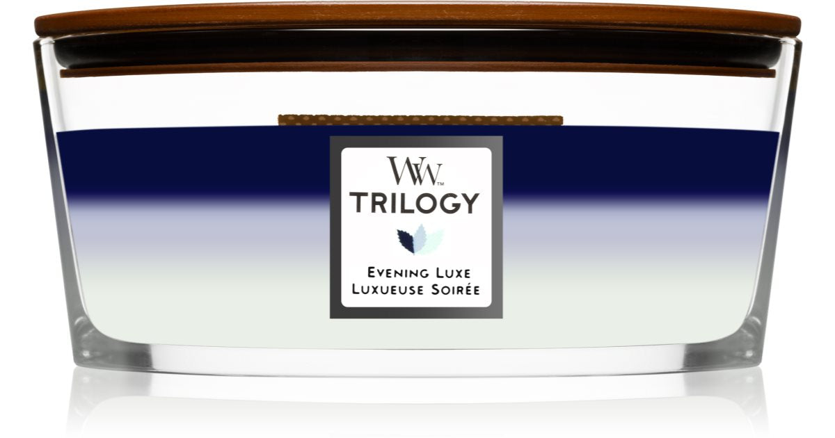 Woodwick Trilogy Evening Luxe 16oz Candle