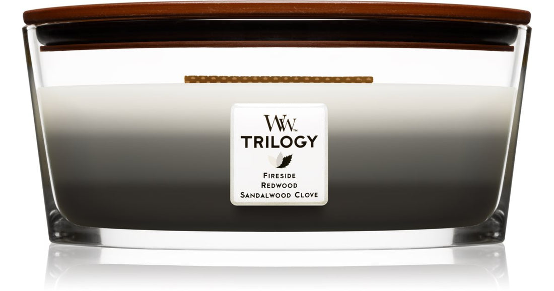 Woodwick Trilogy Warm Woods 16oz Candle