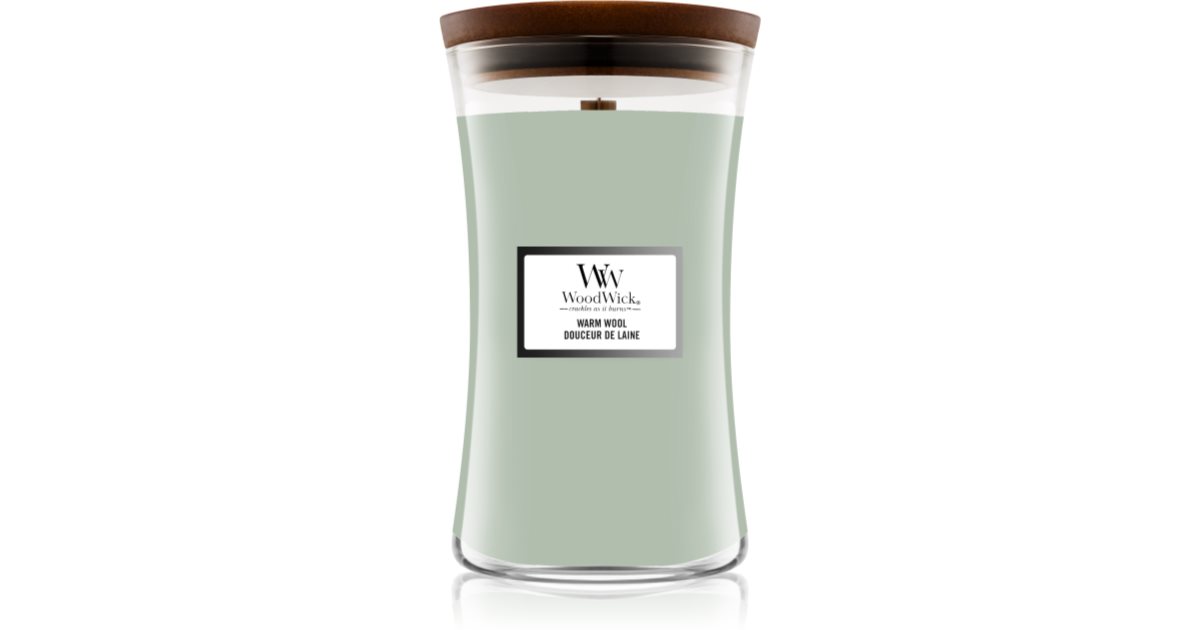 Woodwick Warm Wool 610 g candle