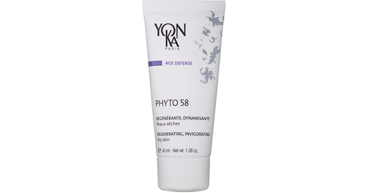 Yon-Ka Age Defense Phyto 58 regenerating night cream for dry skin 40 ml