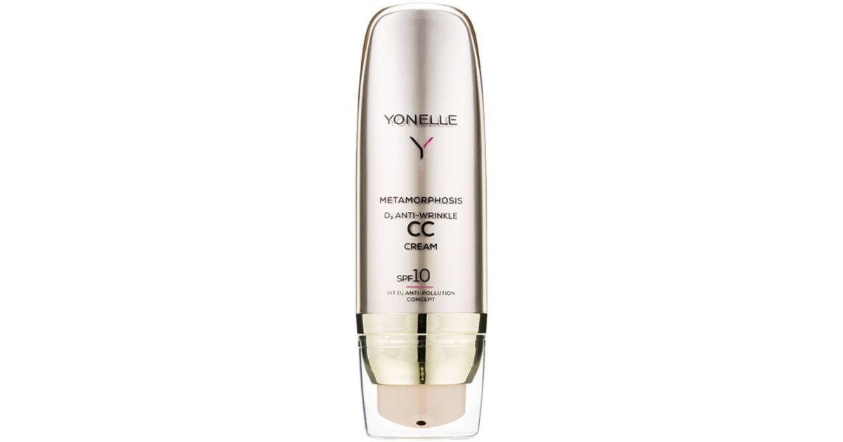 Yonelle Metamorphosis CC anti-wrinkle cream SPF 10 color 2 Neutral 50 ml