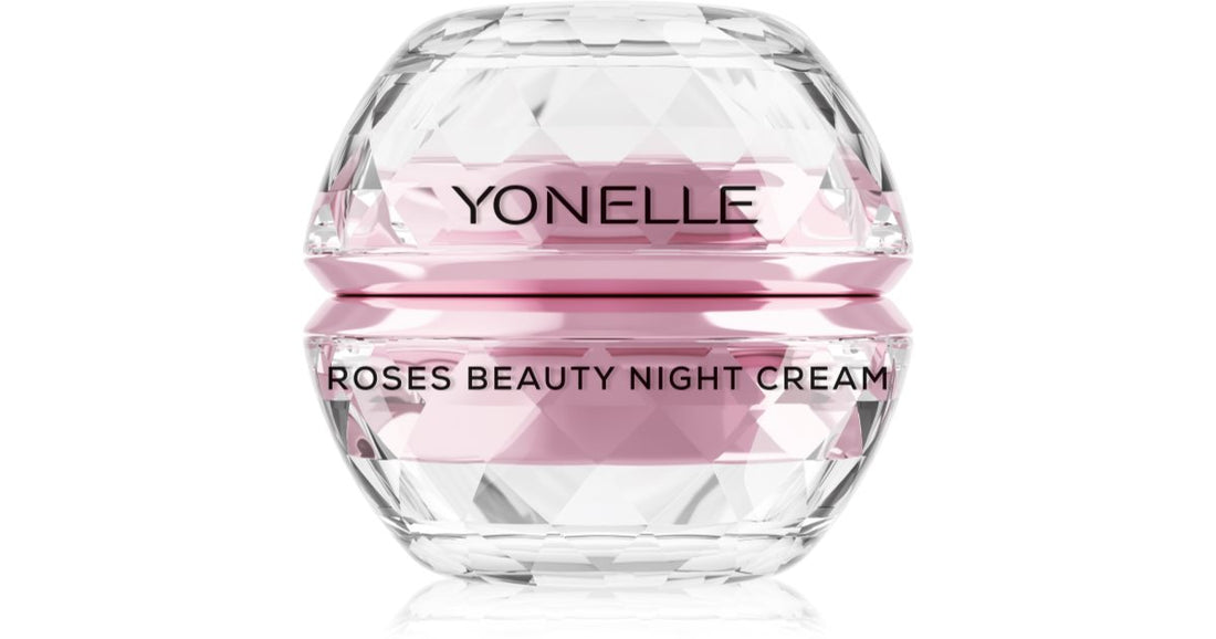 Yonelle Roses rejuvenating night cream for face and eye contour 50 ml