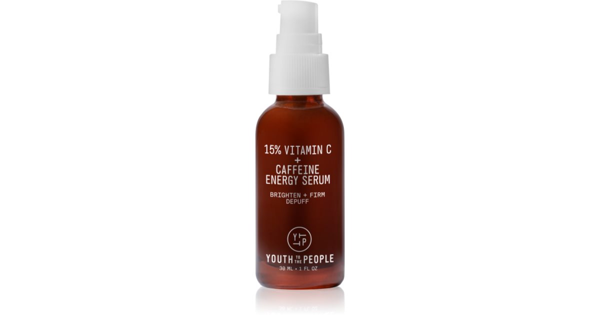 Youth To The People Energy 15% Vitamin C + Caffeine Illuminating Serum with Vitamin C 30 ml