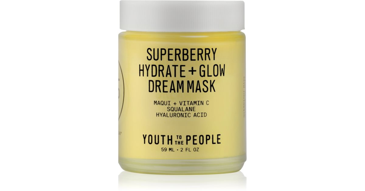 Youth To The People Superberry Hydrate + Glow Dream maschera illuminating and hydrating 59 ml