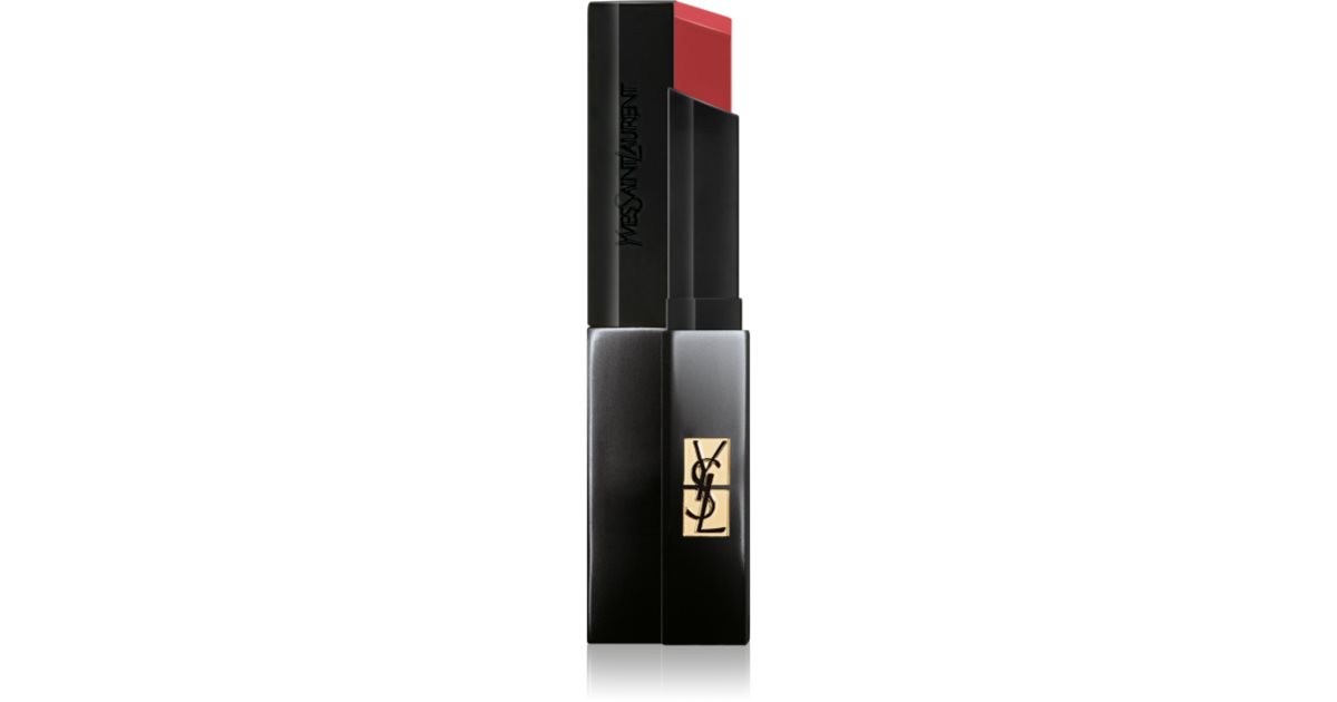 Yves Saint Laurent Rouge Pur Couture The Slim Velvet Radical thin lipstick matte skin effect color 302 2.2 g