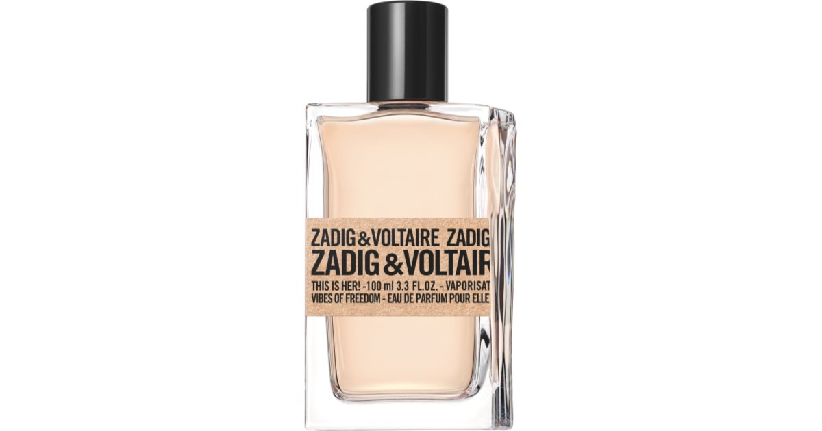 Zadig &amp; Voltaire THIS IS HER! Vibes of Freedom Eau de Parfum for women 100 ml