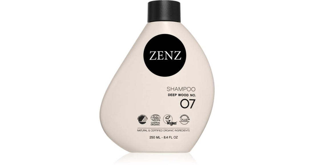 ZENZ Organic Deep Wood No. 07 Strengthening Shampoo for Sensitive Scalp 250 ml