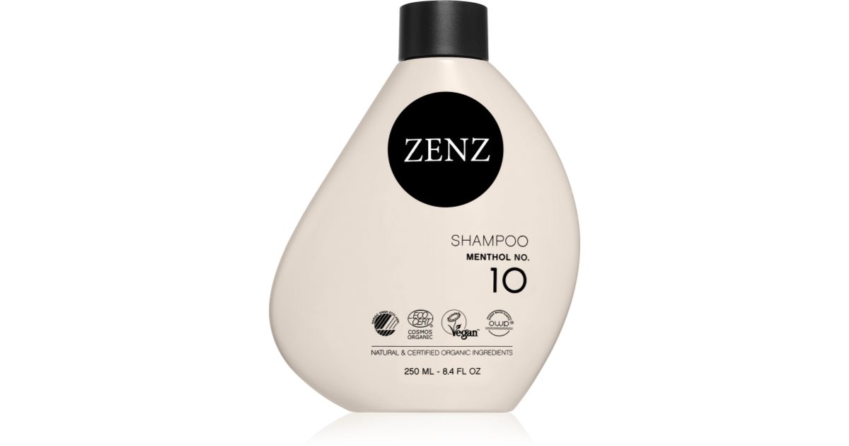 ZENZ Organic Menthol No. 10 shampoo for oily hair and scalp 250 ml