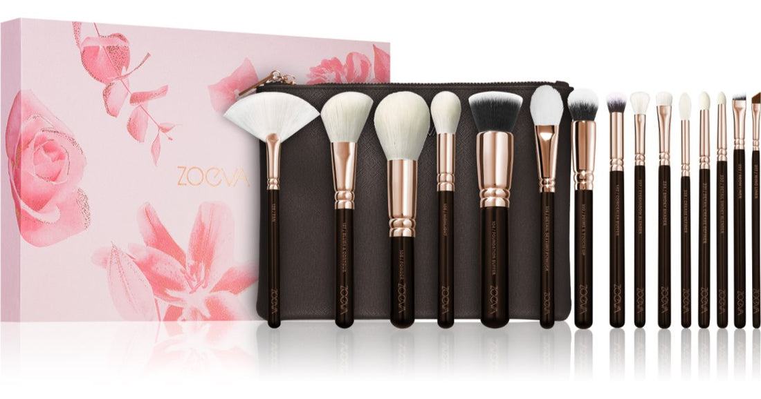 Set of brushes zoeva The Artists Rose Golden Edition